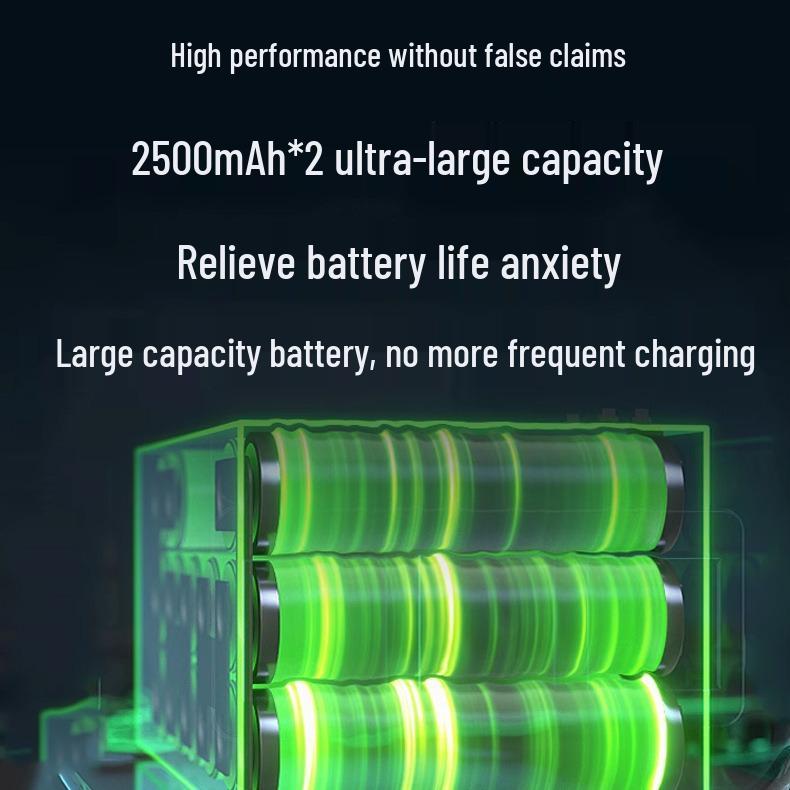 Violent Mini Handheld High-Speed Brushless Turbine Fan for Camping and Dust Blowing