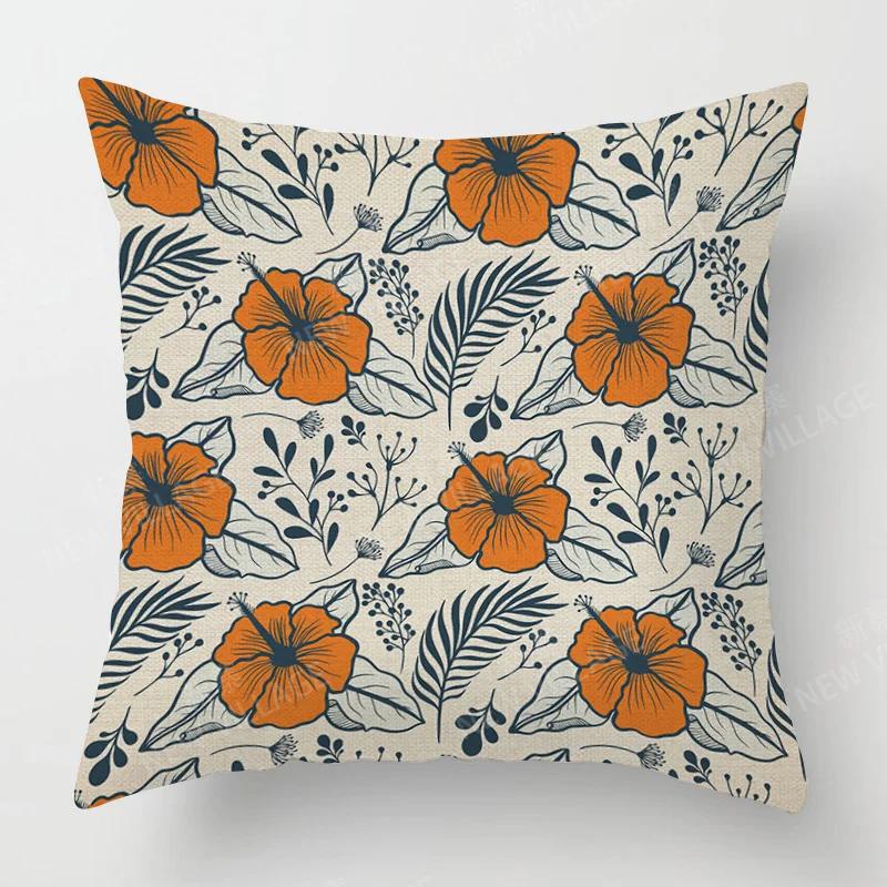Heimdeko Bunte Blumenmuster Kissenbezüge Für Zuhause Muster Kissenbezug Geeignet Für Sofa Schlafzimmer Auto Kissenbezug