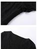 2023 Summer Plus Size Black Lace Skirt Dress - Fashionable, Slimming Women's Wear