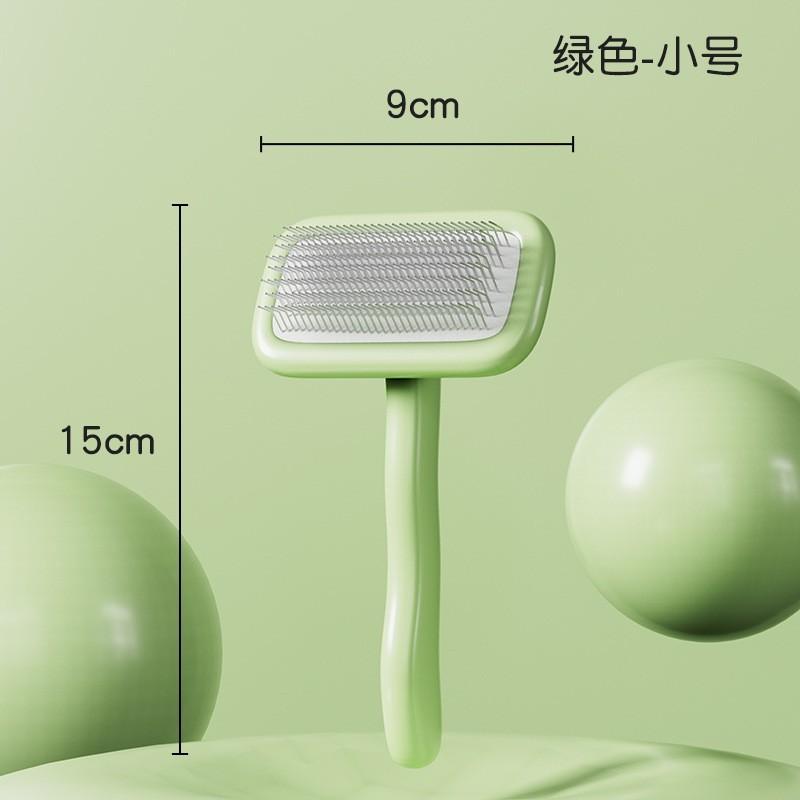 Pet hair removal comb modeling hair removal open knot cat comb automatic fading beauty dog comb hair brush pet supplies
