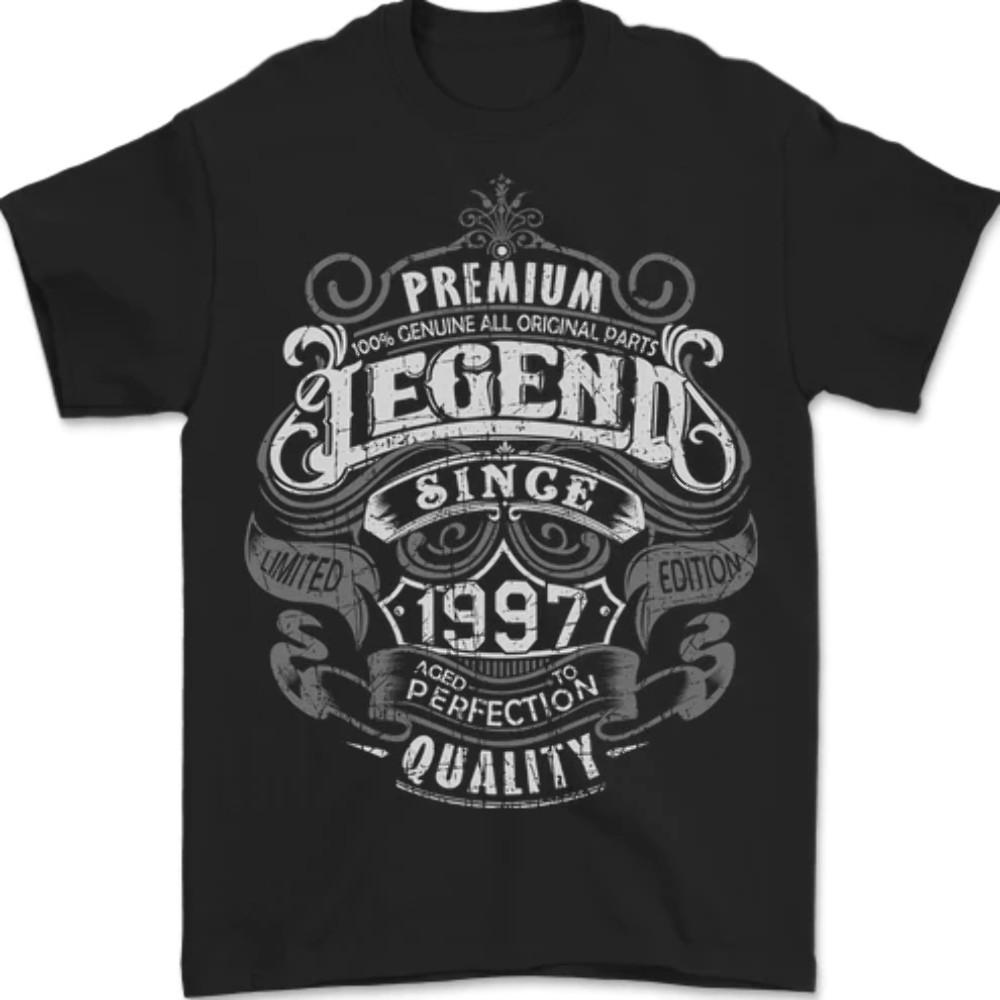 Premium Legend 29th Birthday 1997 Mens T-Shirt 100% Cotton L