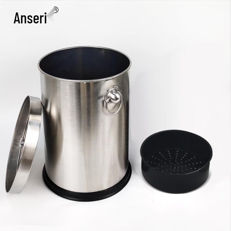 Ansell 12L Stainless Steel Tea Residue Bin 12L
