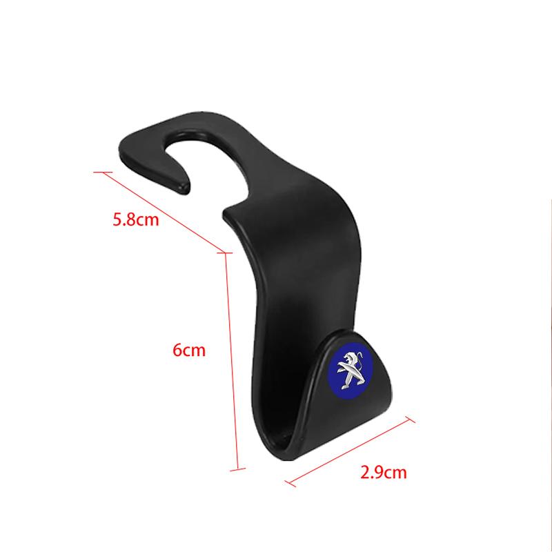 Auto Seat Headrest Hook Storage Hanger Car Interior Accessories For Peugeot 308 408 508 RCZ 208 3008 2008 206 207 108 406 407 408 206 207 208 306 307