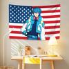 VIKAMA Anime Game Tapestry Japanese Mysterious Scene Wall Mural Hanging Living Room Game Room Art Decor