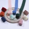 4CM*5M Handmade Frayed Edged Satin Chiffon Silk Ribbon For Wedding Invitation Wrapping Bouquets Birthday Party Decorations Gifts