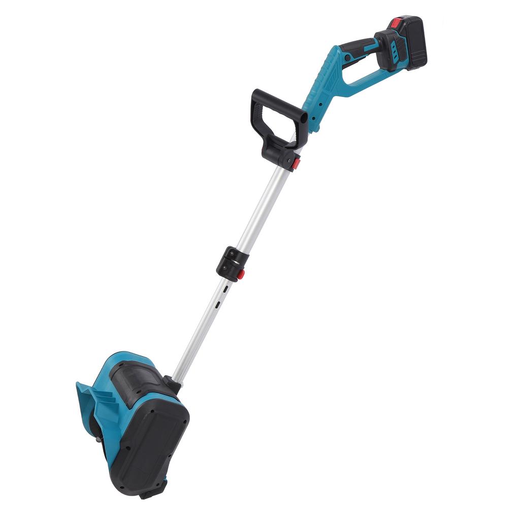 Cordless Electric Snow Shovel 21V Carbon Steel Cordless Snow Blower Shovel with Batteries and