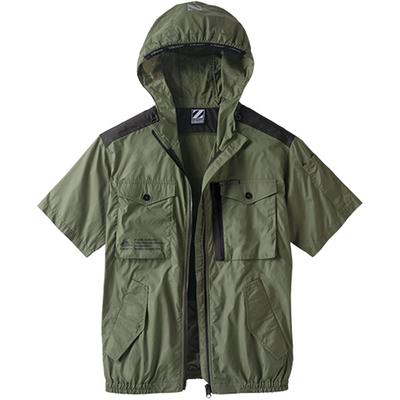 Jichodo Workwear Air Conditioning Short Sleeve Military Style Blouson 74260 Z-DRAGON G-Dragon (LL, 13.Khaki)