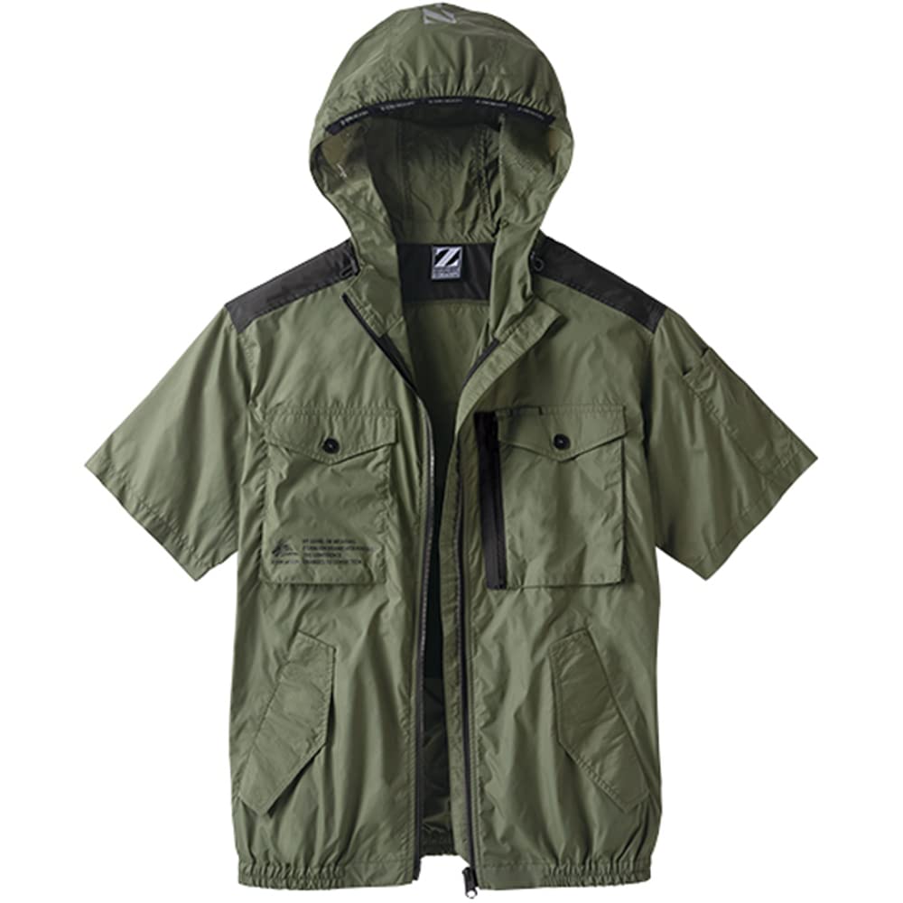 

Jichodo Workwear Air Conditioning Short Sleeve Military Style Blouson 74260 Z-DRAGON G-Dragon (LL, 13.Khaki)