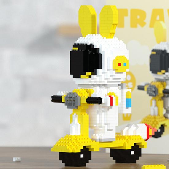 1 Set Building Blocks Cute Outer Space Spaceman Mars Rover Mini Bricks Gifts Science Toys