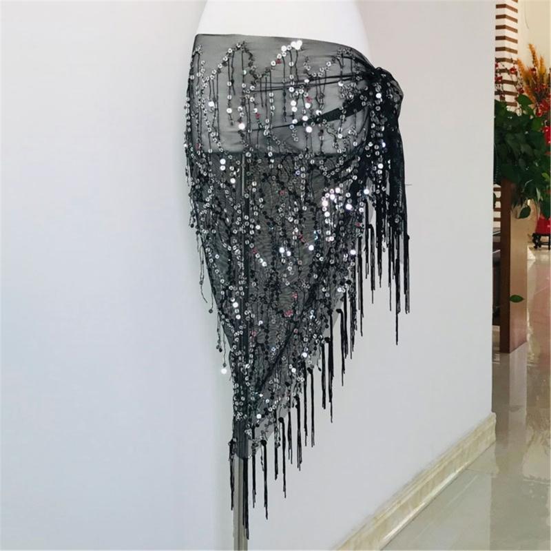 Belly Dance Fringe Belt Premium Woven Fabric Performances Accessory For Dynamic Movement And Costume Styling