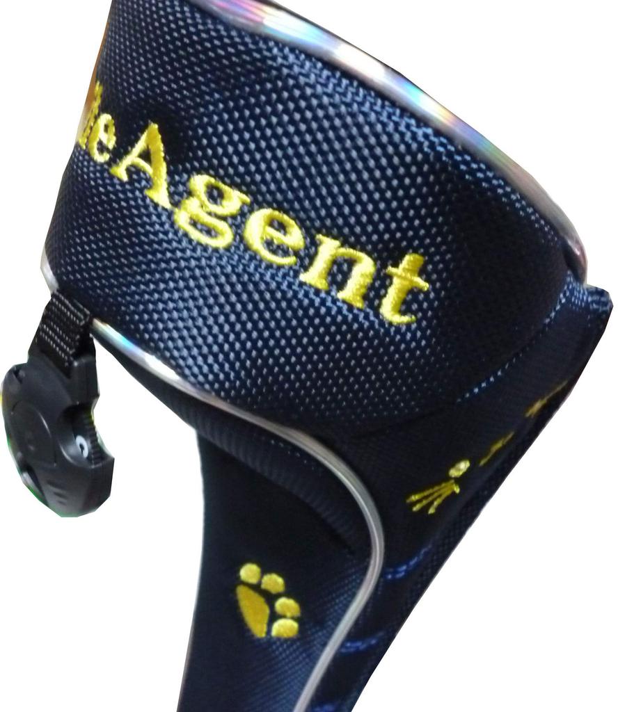 Golf Headcover for Utility Clubs, Paw Print Design with Magnetic closure (Navy, for Utility Clubs)