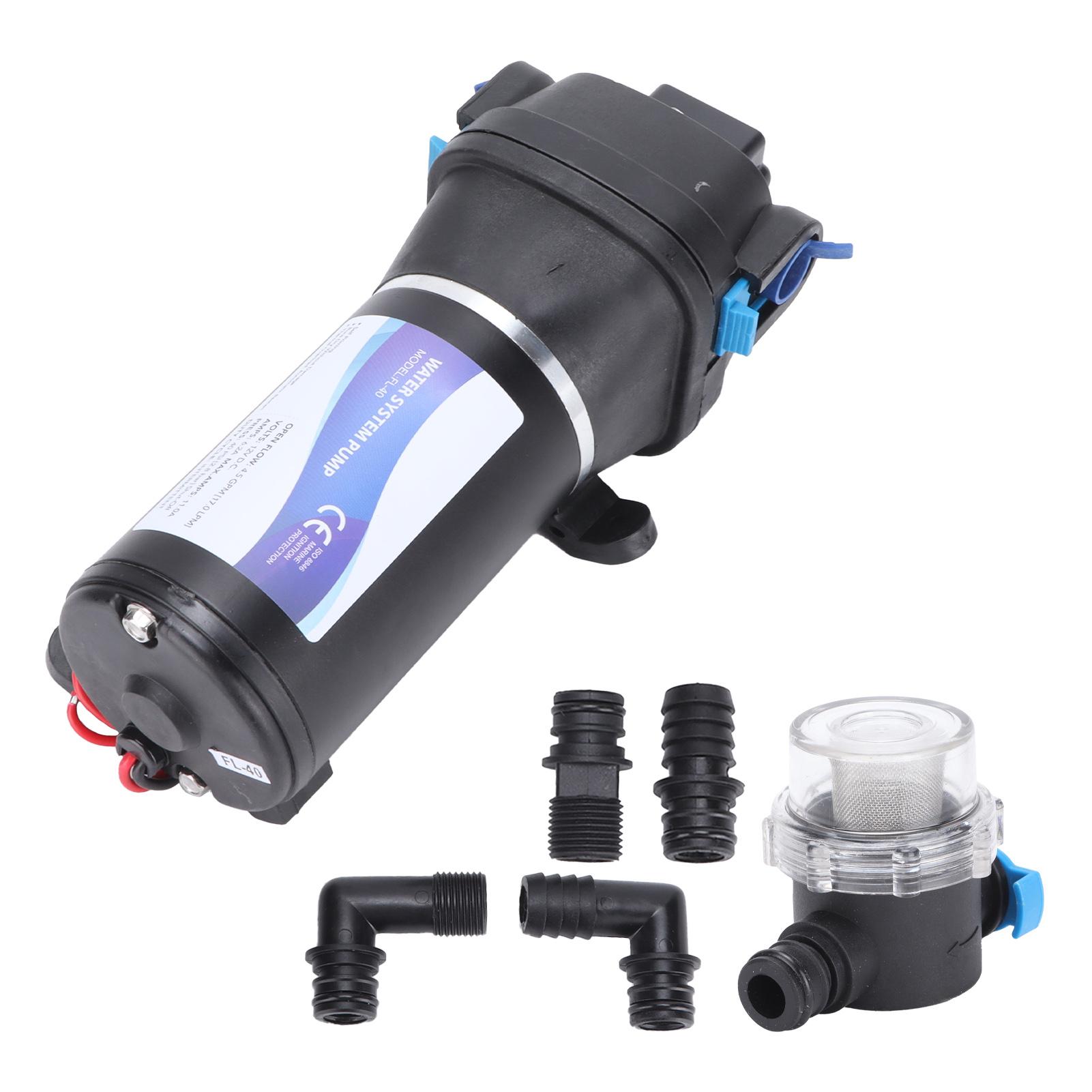 

Water Pump Small Automatic Large Flow Bottling Equipment Multifunctional Engineering Plastic FL‑40 1