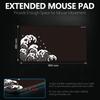 X-Raypad Aqua Control Plus Wave Night - XXL (900x400x4mm) Cloth Gaming Mouse Pad, Official Japanese Distributor Warranty