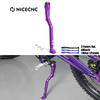 NICECNC For Surron Light Bee X S L1E For Segway X160 X260 Motocross 8-32MM Adjustable Side Stand Kickstand Electric Dirt Bike