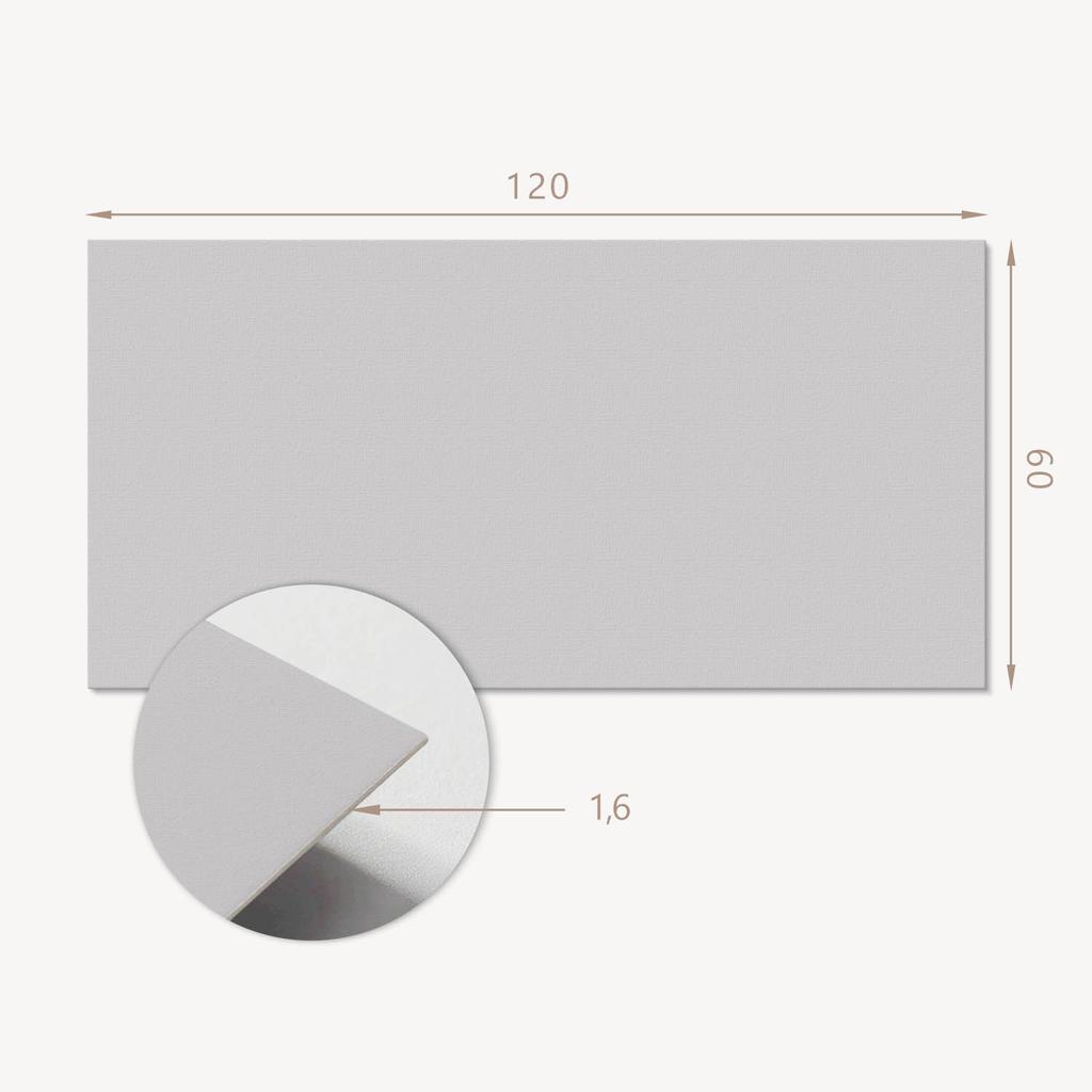 Self-Adhesive Vinyl Panel Perfect for Modern Interiors 120x60 Cm Gray Color