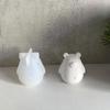 Bear Candle Mold Epoxy Resin Molds Aromatherapy Mold Animal Decorations Mould