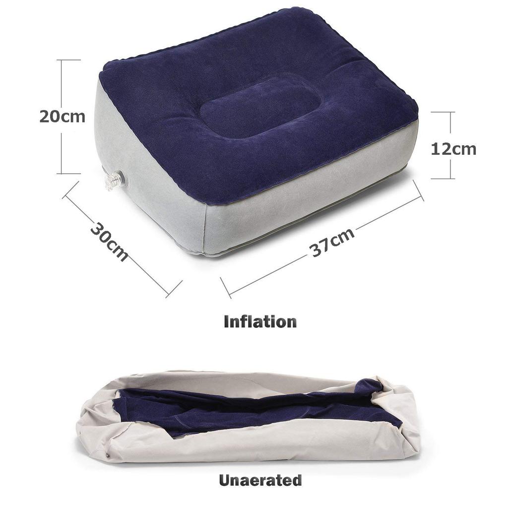AeeYui Foot Air Prevents For Air Pump Included Footrest, Footrest, Pillow, Type, Foldable, Lightweight, Portable, Swelling,