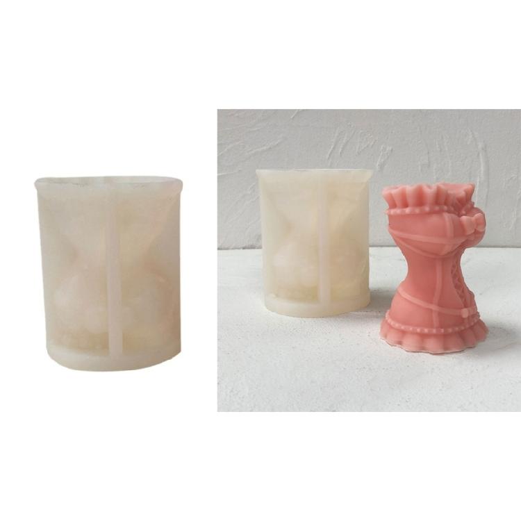 Corsets Candle Silicone Mould Wedding Dress Resin Molds DIY Vases Baking Molds