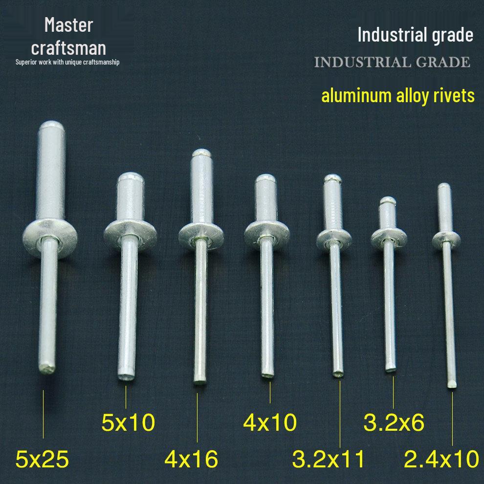 Aluminiumlegierung Dekoratives Blindnietgerät Nieten (Größen 3,2, 4, 5)