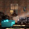 Simulation Brick Stone Rustic Effect Self-adhesive Wall Sticker Home Decor 