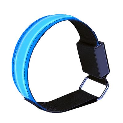 Nabíjecí LED Svítící Noční Běh Bezpečnost Venkovní Sporty Reflexní Páska na Paži
