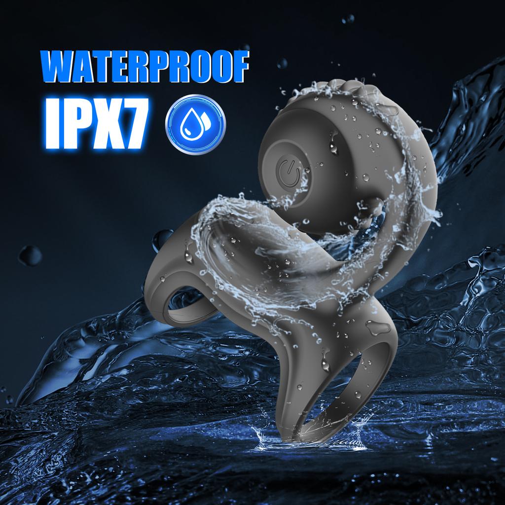 Penis Ring Vibrator Couple Vibrator Delay Ejaculation  Adult Sex Toys for Enhanced Erection Long Lasting Firmness Adult Sex Toys for Men or Couples