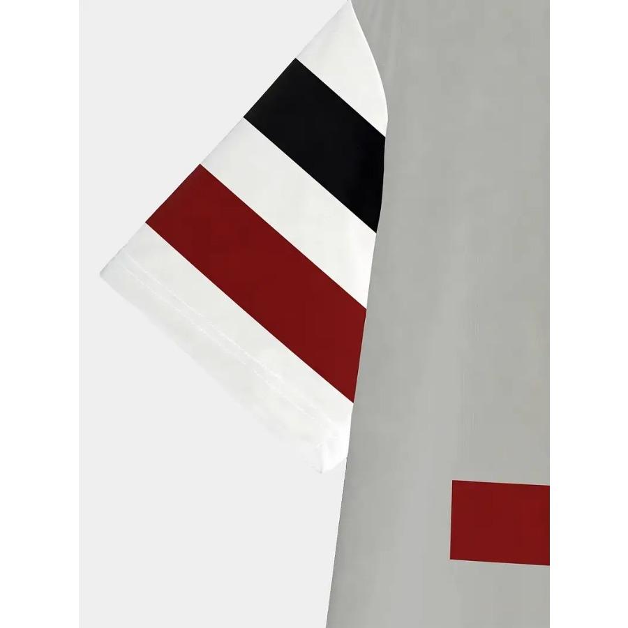 3D Digital Print Short Sleeve T-Shirt Men's Novelty T-shirts