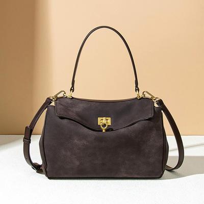 Lightweight and Large-capacity New Premium Matte Handbag Commuter and Leisure Shoulder Messenger Bag Women's Bag