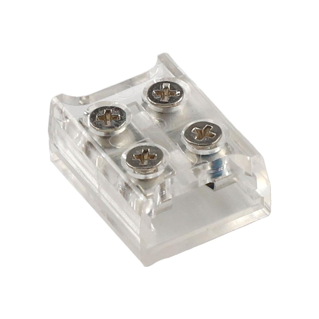 10Pcs 2P 8MM 10MM LED Strip Connector Screw Fixing Connection Connector Terminal LED Strip Light Wire Connection