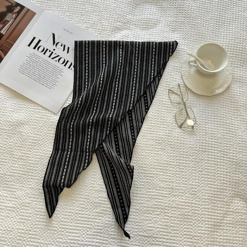 New Soft Triangle Scarf Cashew Print Floral Decorative Scarves Neck Head Scarves Long Cotton Linen Bandanas Shawl Headband