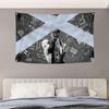 Lil Uzi Vert Tapestry Hip Hop Rap Doodle Wall Hanging Polyester Fan Art Decor for Bedroom Dorm Home Decor