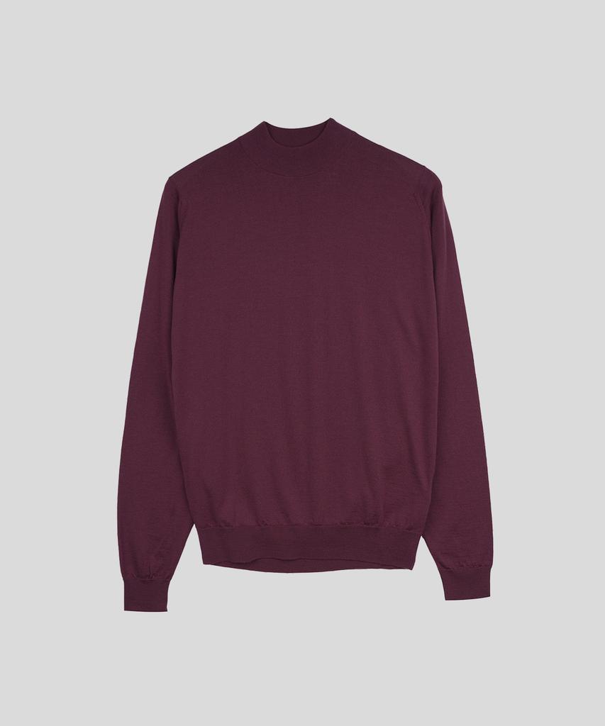 Jonseumedeulli Harcourt Merino Wool Mock Neck Knit Heritage One 11 Colors