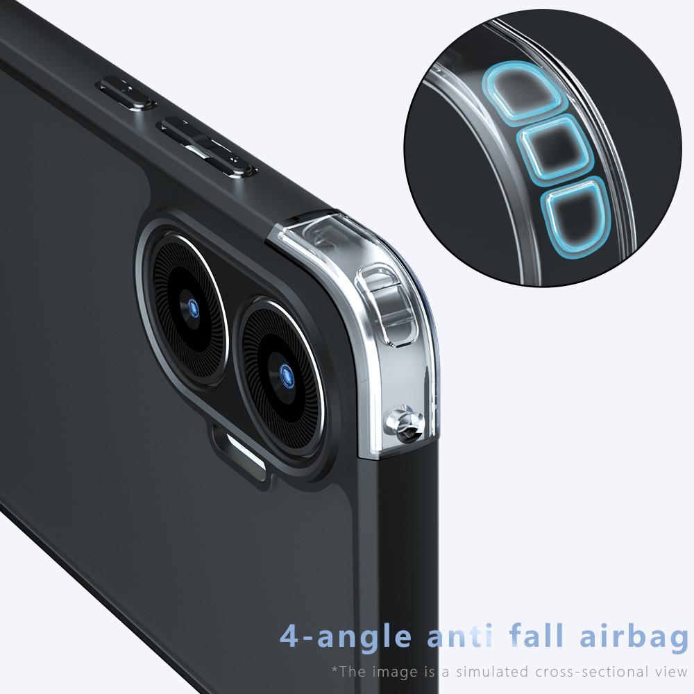 Matte Shockproof Transparent Cover For Xiaomi Redmi Turbo 4 Pro Clear Acrylic PC + TPU Bumper Cover For POCO F7 Shell