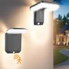 Outdoor Waterproof Wall Lamp, Minimalist Solar Light, Courtyard Light, Community Corridor, Human Body Sensing, Balcony, Staircas