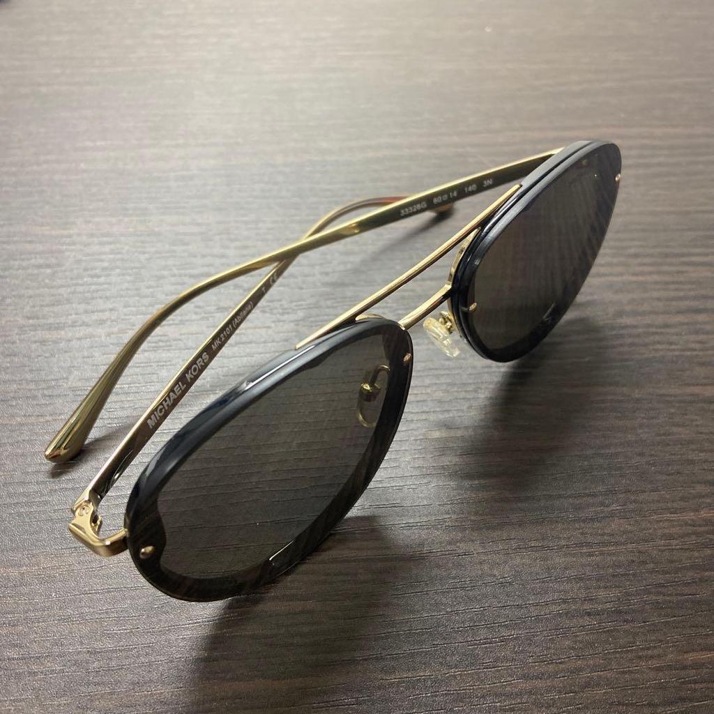 Used michael kors teardrop mirror sunglasses