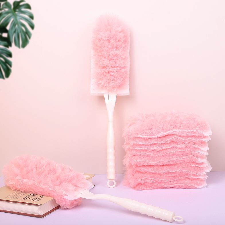 Desktop Electrostatic Dust Duster Replacement Core - Hair & Debris Cleaning Brush for Car & Household.