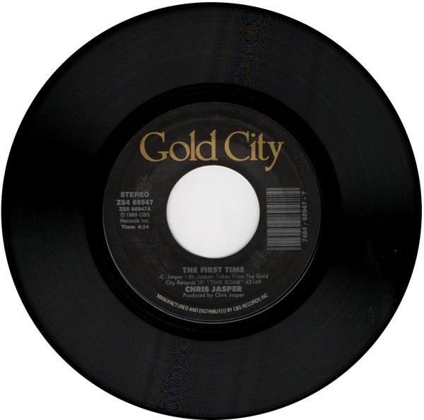 

7inch Record CHRIS JASPER - The First Time ZS468947 Gold City 1989 US Soul/Funk Used