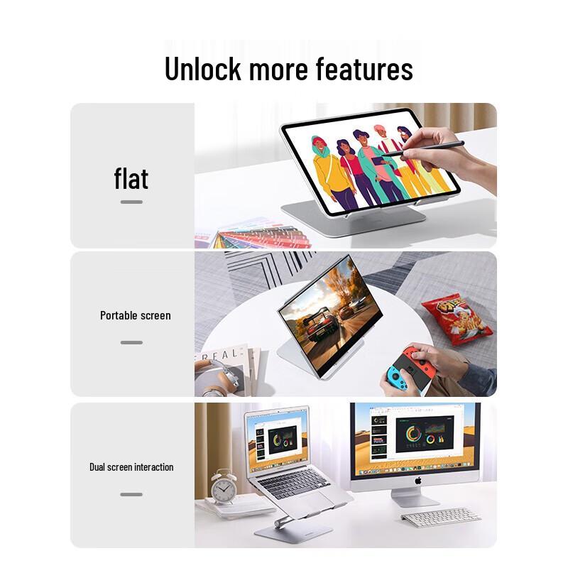 Ugreen Foldable Adjustable Aluminum Laptop Stand