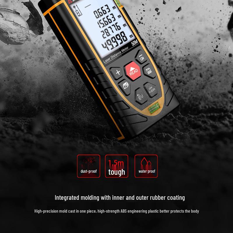Shen Dawei SW-M50 Handheld Laser Distance Meter - Infrared Room Measuring Device