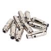 XLR Adapter 3 Pin Female To 3 Pin Male Metal Mini XLR Connector for Microphone Cable Monitor