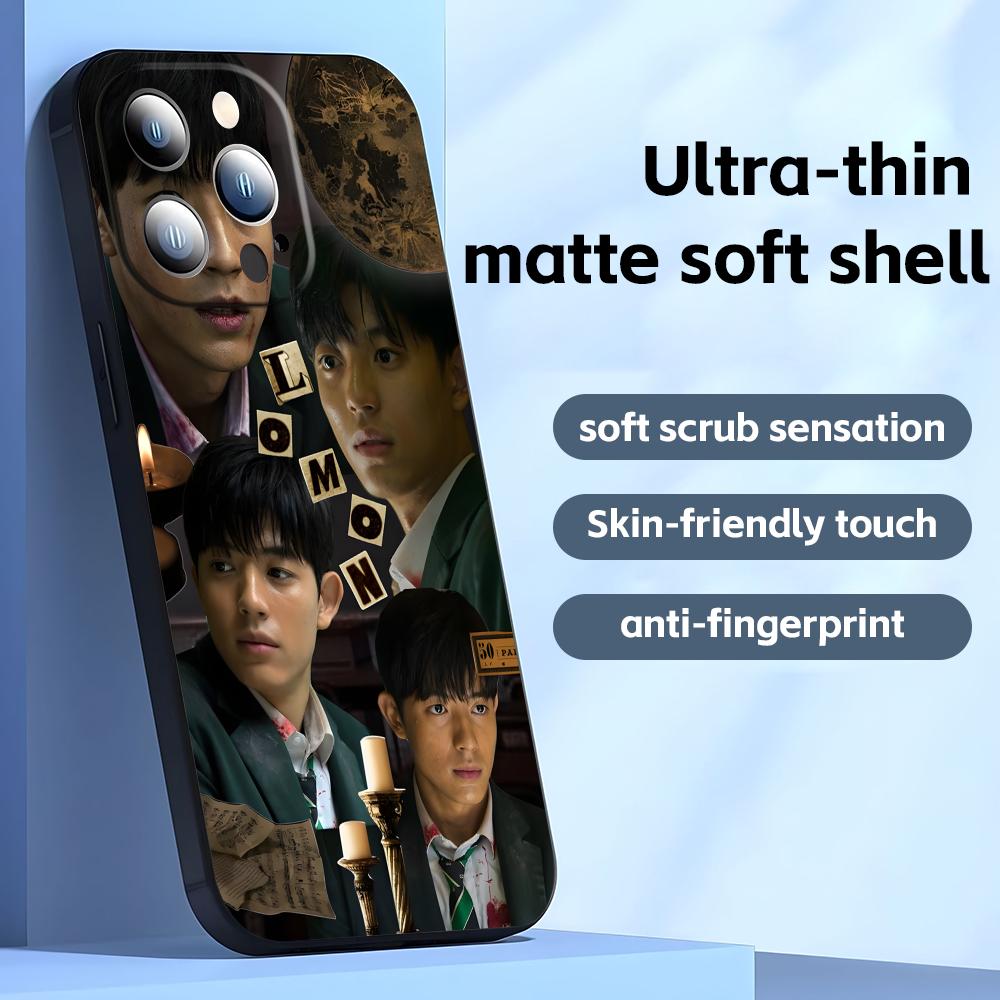 

All of Us Are Dead Phone Case For iPhone17 16 16e 15 14 13 12 11 Plus Mini Pro Max Soft black Shockproof Cover iPhone 16 Pro Max