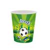 Dekoration mit Fußball-Thema Party Einweg-Geschirrset, Dekorationszubehör für Kindergeburtstagsparty