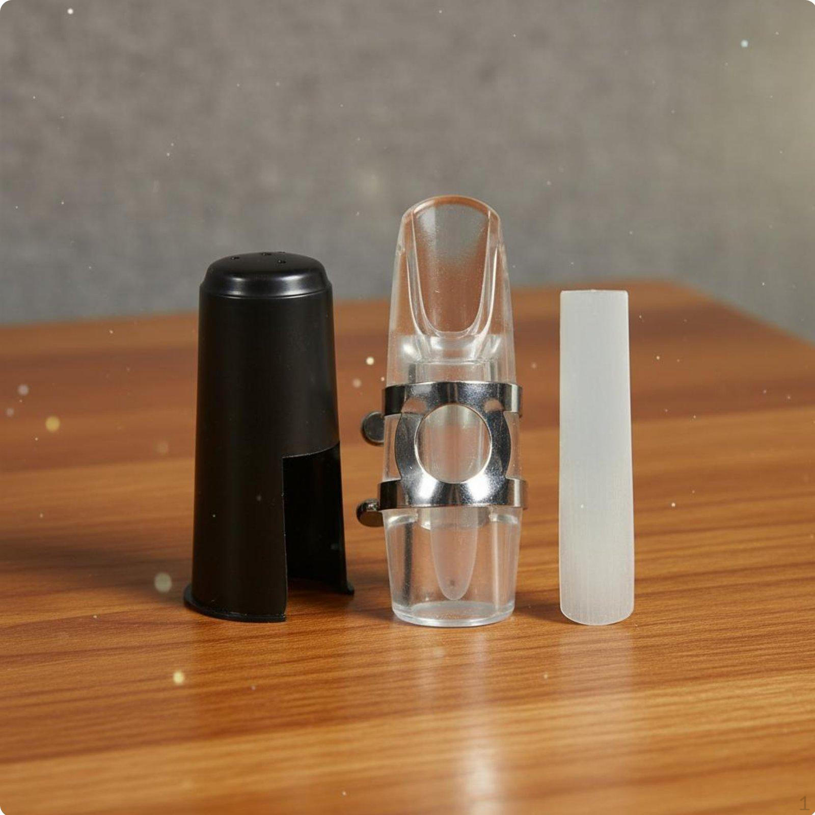 Saxophone Mouthpiece Includes Cap and Acoustic Plate Alto Wind Instrument