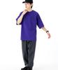 NEW ERA Oversized Cotton Box Logo True Purple Black M T-Shirt