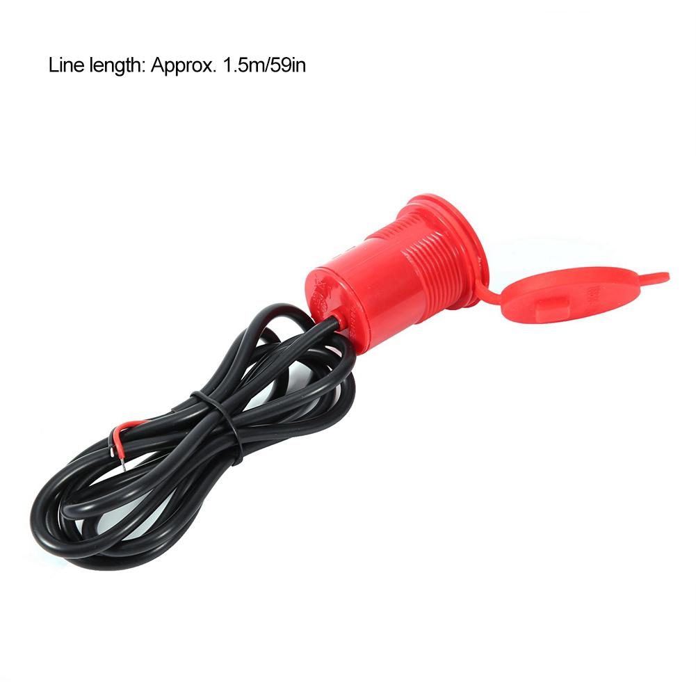 Motorcycle Handle Bar Phone Holder Waterproof USB     12V with   (Yellow)