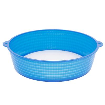 Gadżety kuchenne Nowy ręczny 19 cm Okrągły kształt Plastikowe sitko do mąki Szuflada