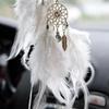 Handmade Decoration Home Car Ornament Car Pendant Dream Catcher Wind Chimes Feather Dreamcatcher