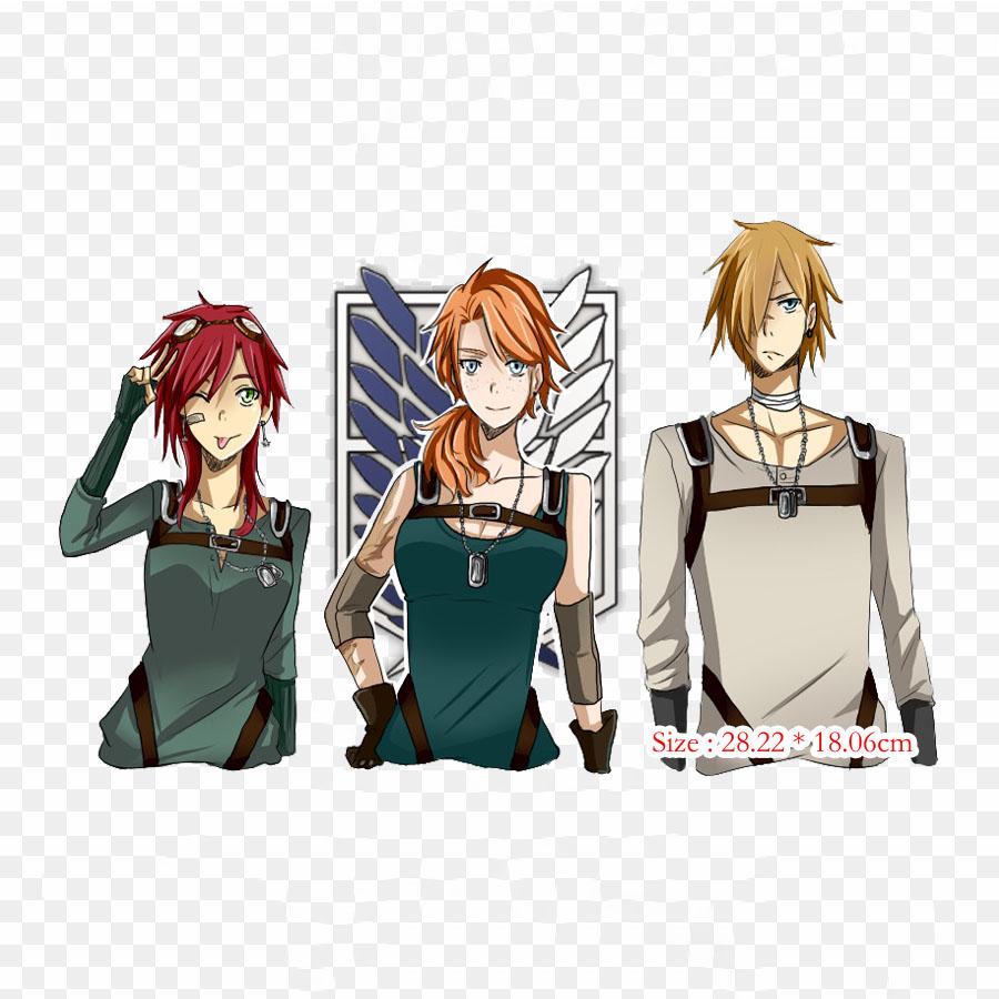 Attacco su Titano Mmd Eren Yeager Clipart Patch per vestiti Grandi toppe Anime Trasferimento di calore Adesivo in vinile Ferro sui trasferimenti per i vestiti
