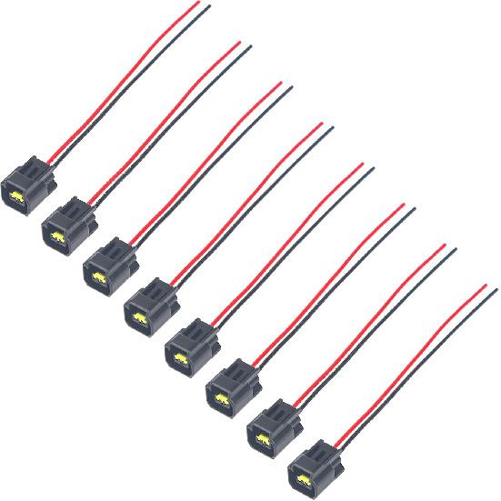 Modular Ignition Coil Female Connector Plug Wire Harness Pigtail Fits for 4.6L 5.4L 6.8L Ford F150 F250 F350 Super Duty Mustang Explorer Expedition