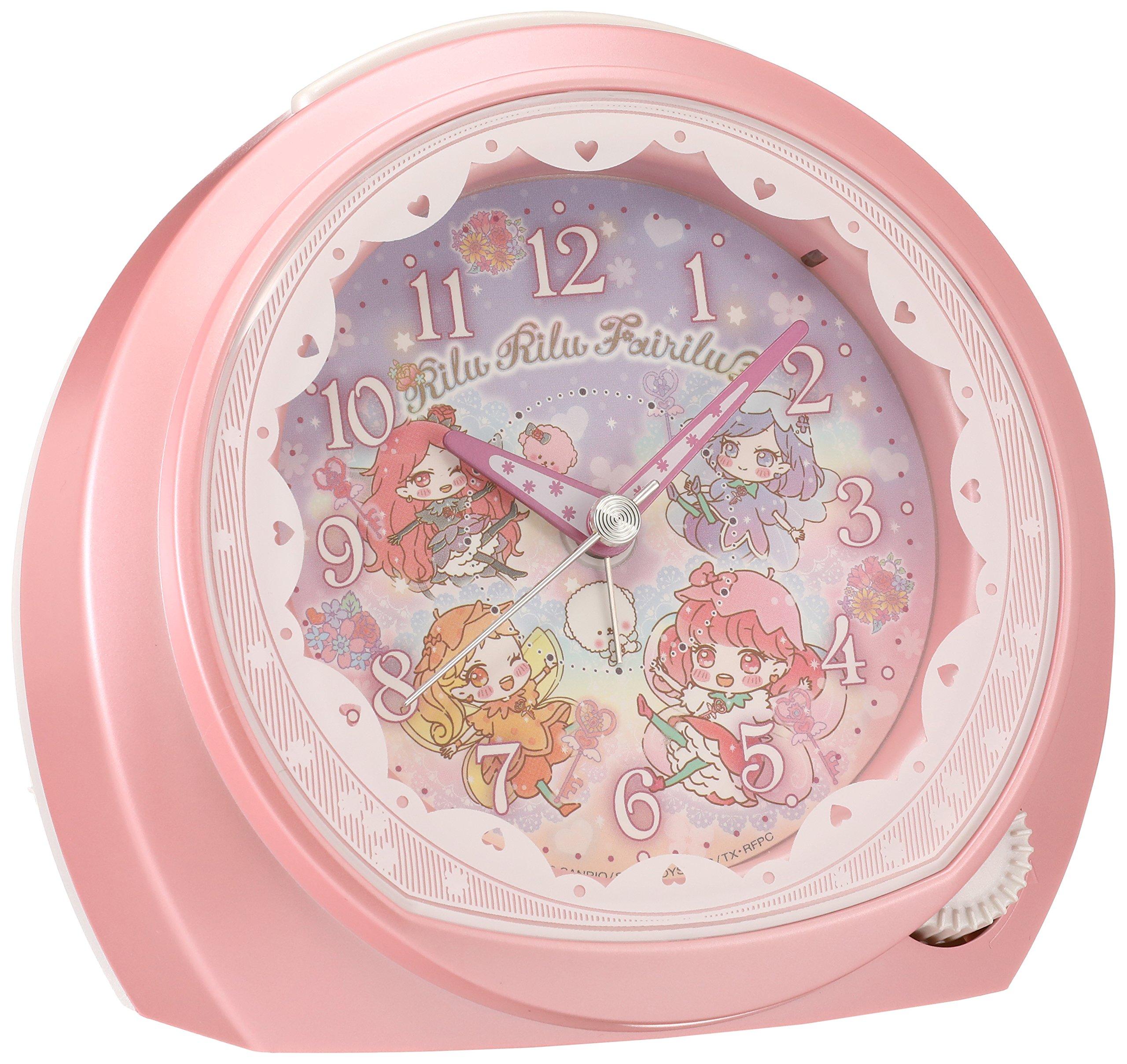 

Seiko Часы-будильник Lil Lil Fairilu Analog Pink Pearl CQ151P SEIKO